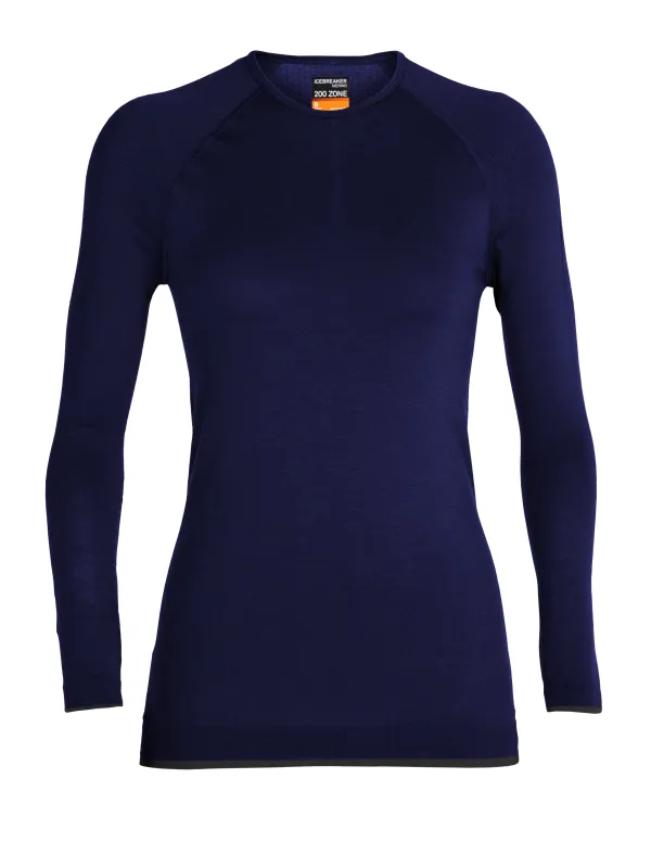 Icebreaker Icebreaker 200 Zone Seamless LS Crewe Women's T-Shirt