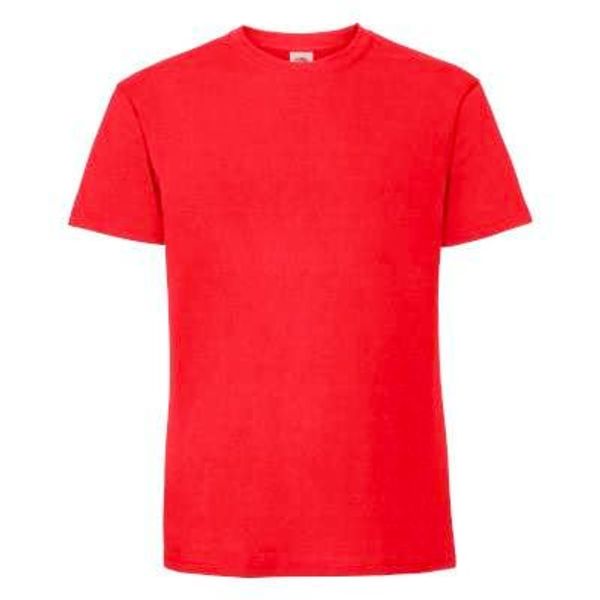 Fruit of the Loom Iconic 195 Ringspun Premium Fruit of the Loom Men's Red T-shirt