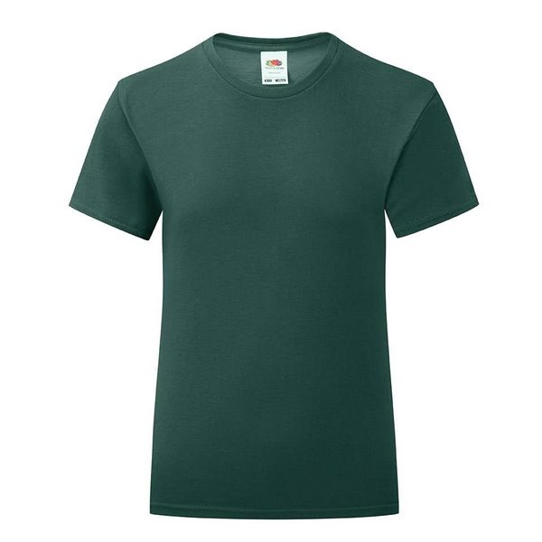 Fruit of the Loom Iconic Fruit of the Loom Girls' Green T-shirt