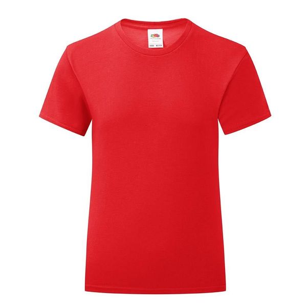 Fruit of the Loom Iconic Fruit of the Loom Red T-shirt