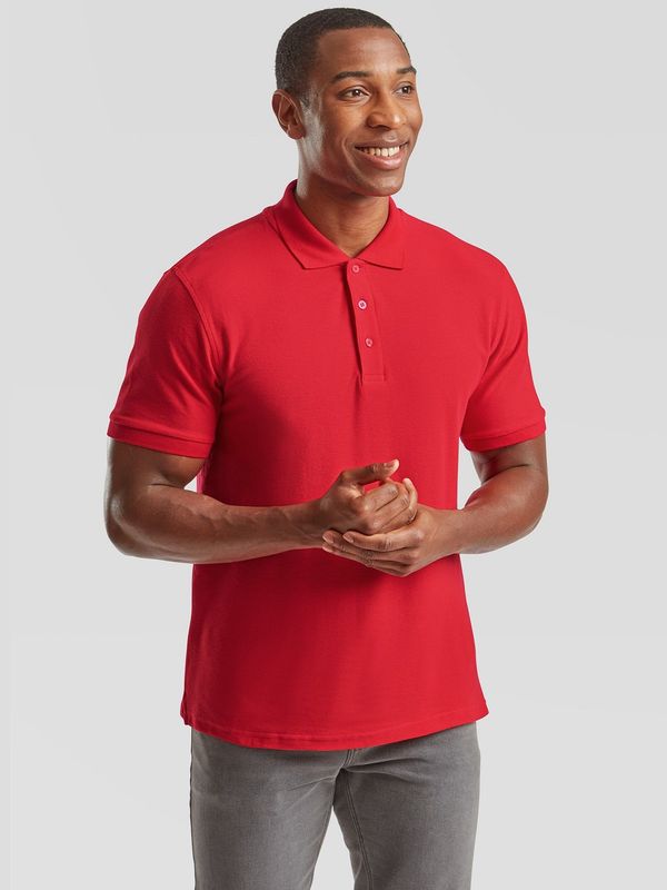 Fruit of the Loom Iconic Polo Friut of the Loom Men's Red T-shirt