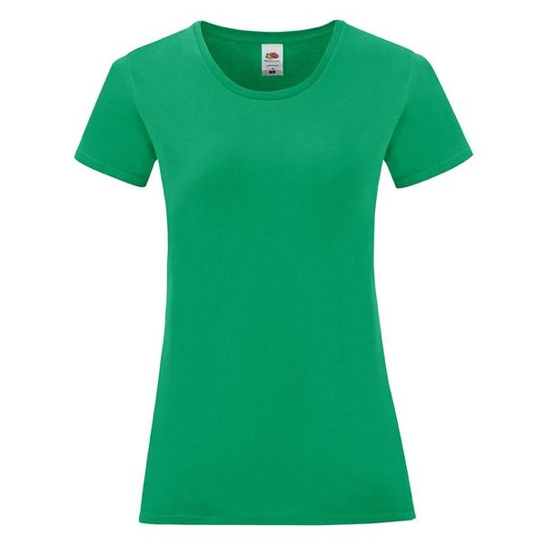 Fruit of the Loom Iconic Women's Green Fruit of the Loom Women's T-shirt