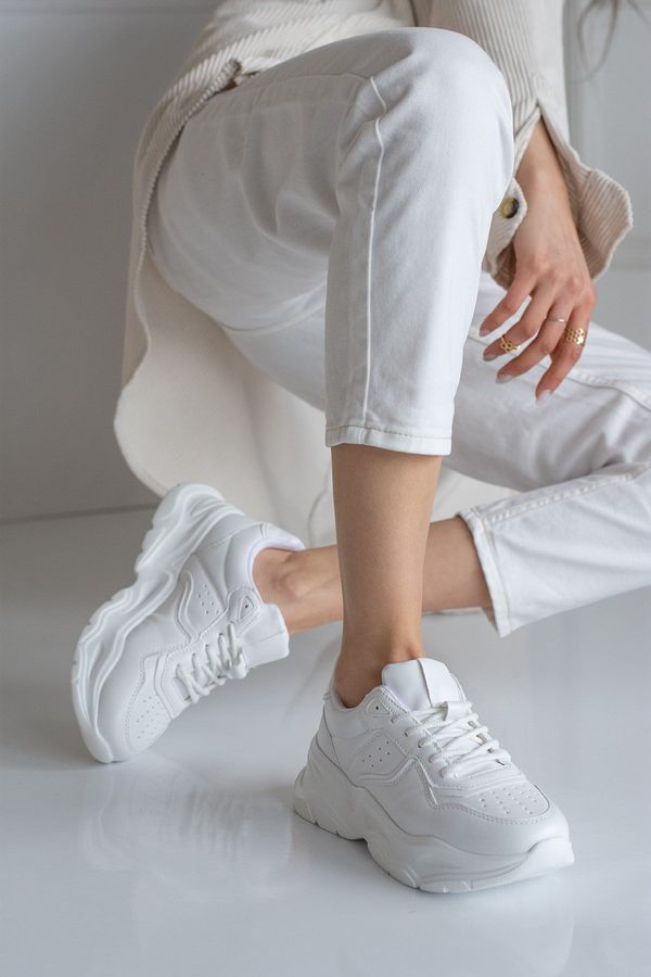 İnan Ayakkabı İnan Ayakkabı White - Women's Sneakers