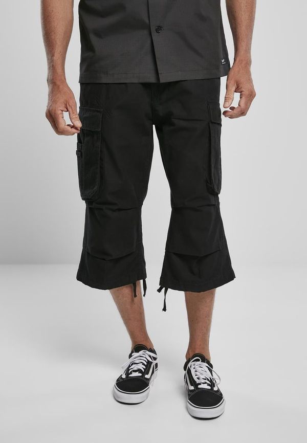 Brandit Industry Vintage Cargo 3/4 Shorts Black