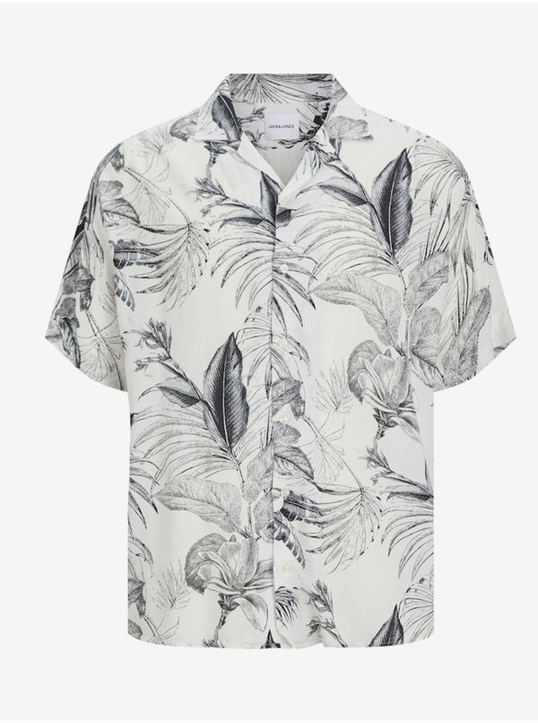 Jack & Jones Jack & Jones G Men's Patterned Short Sleeve Shirt - Men's