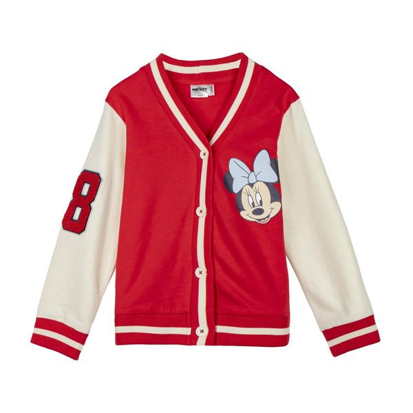 MINNIE JACKET COTTON BRUSHED BASEBALL MINNIE