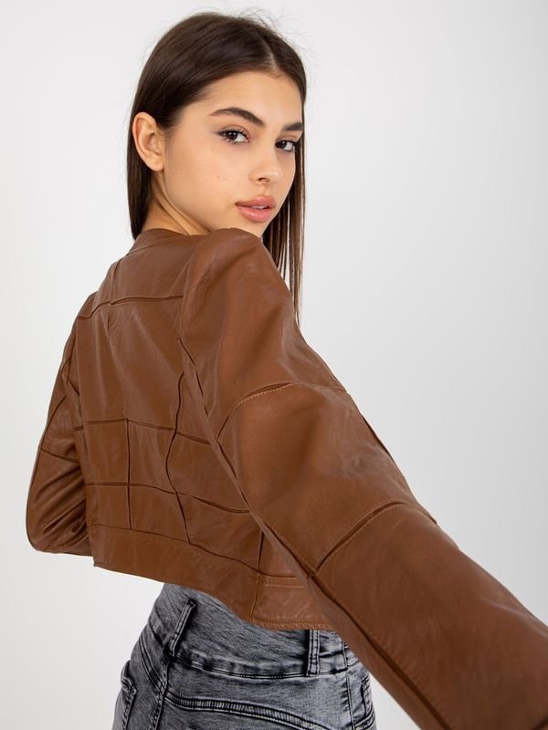 Honey Winter Jacket-NM-KR-HG-3551.08-brown