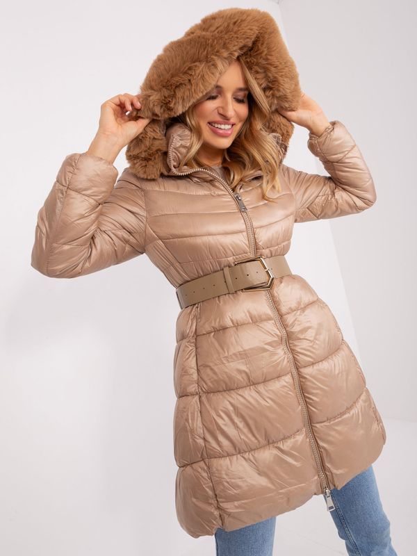 Trendy. ING Jacket-NM-KR-TR8173.96P-dark beige