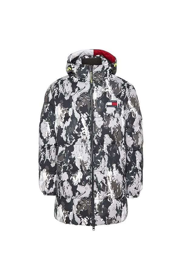 Tommy Hilfiger Jeans Jacket - Tommy Jeans TJM AOP LONG PUFFER multicolor