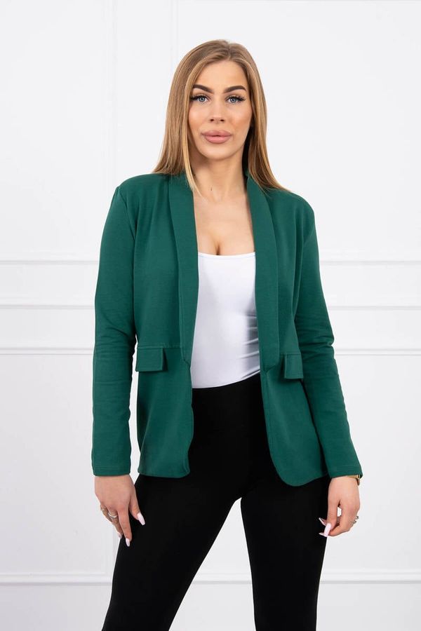 Kesi Jacket with flaps dark green