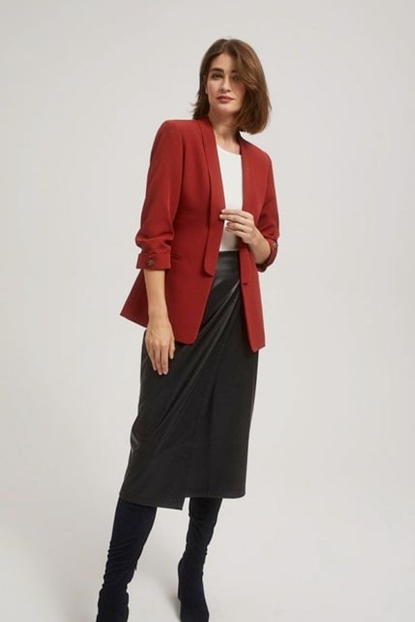 Moodo Jacket with ruffled sleeves