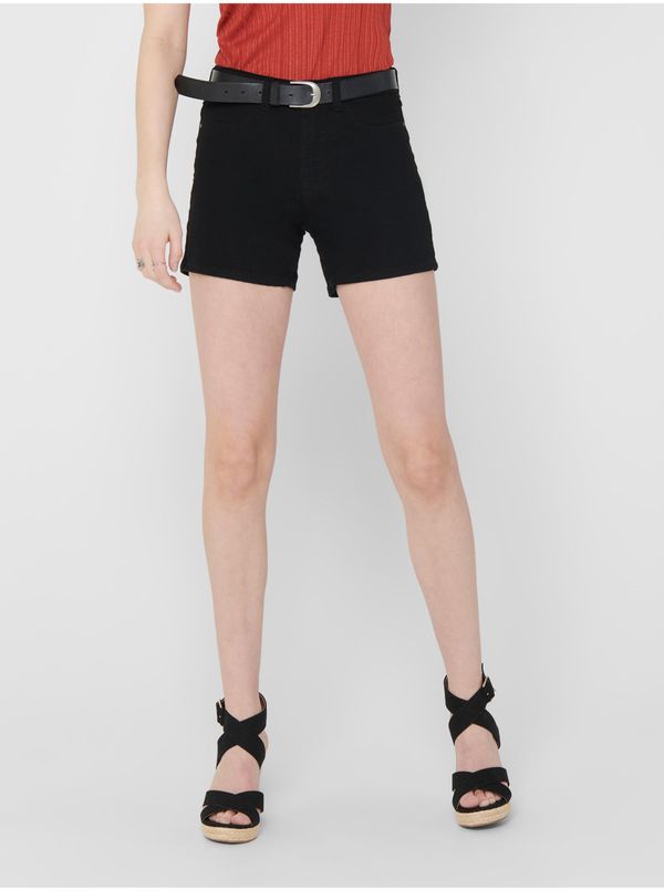 JDY JDY Nikki Black Denim Shorts - Women