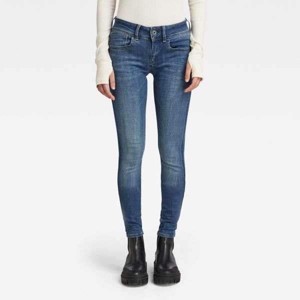 G Star Jeans - G-STAR Lynn Mid Super Skinny Wmn Blue