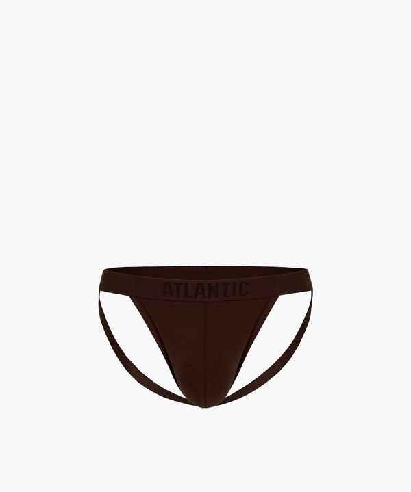 Atlantic Jockstrap men's briefs ATLANTIC - chocolate