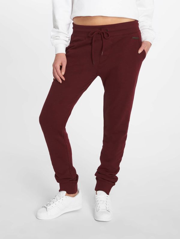 Just Rhyse Just Rhyse Poppy Sweat Trousers Burgundy Burgundy