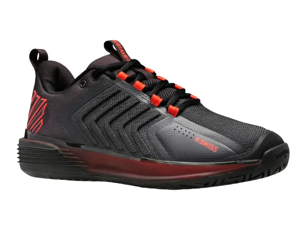 K Swiss K-Swiss Ultrashot 3 Asphalt/Jet Black EUR 43 Men's Tennis Shoes