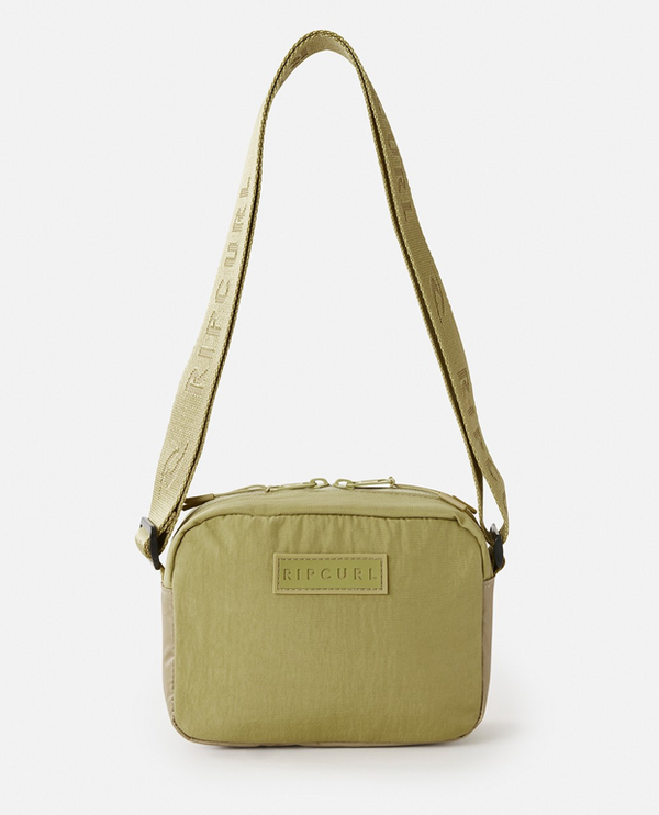 Rip Curl Kabelka Rip Curl COASTAL SUN CUBE CROSSBODY BAG Khaki