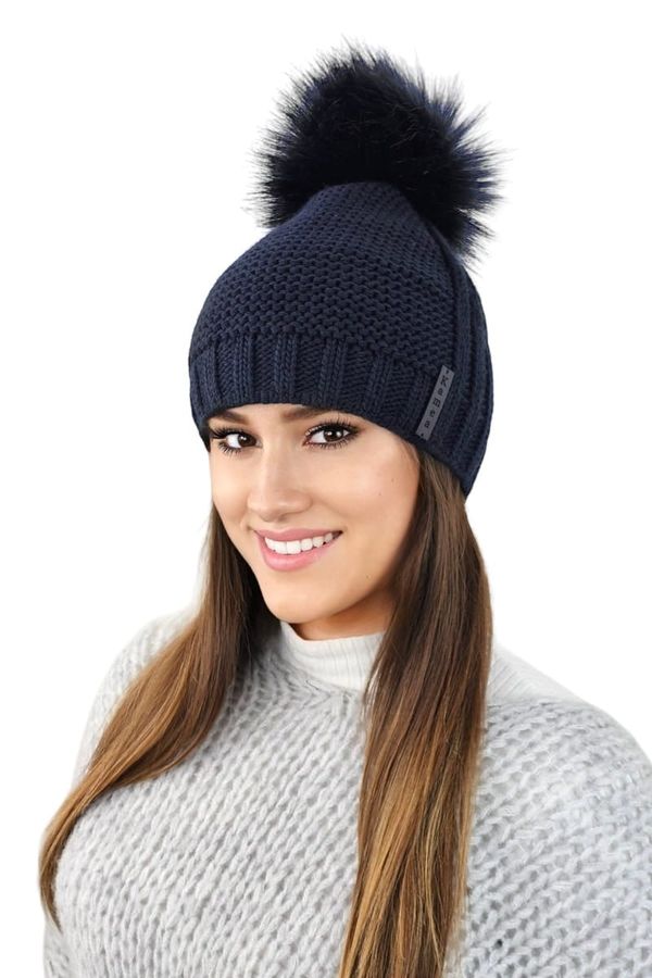 Kamea Kamea Woman's Hat K.23.035.12 Navy Blue