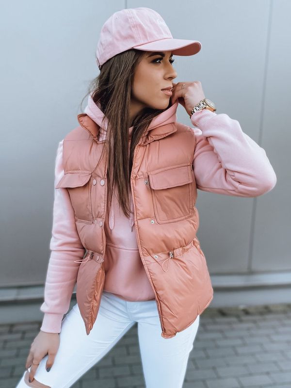 DStreet Kamizelka damska LOPEZ różowa Dstreet