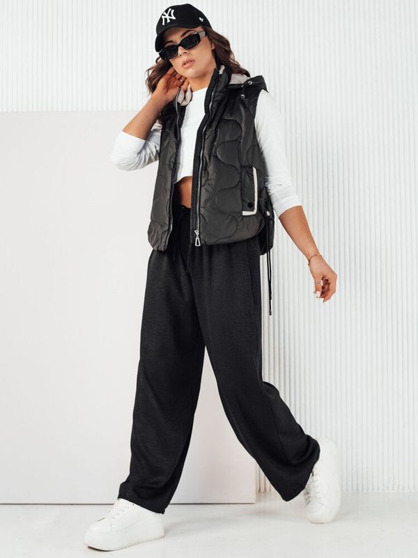 DStreet Kamizelka damska pikowana TREOS czarna Dstreet