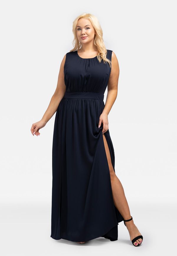 Karko Karko Woman's Dress SC171 Navy Blue