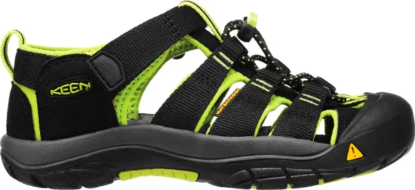 Keen Keen Newport H2 JR Black/Lime Green US 1 Kids' Sandals