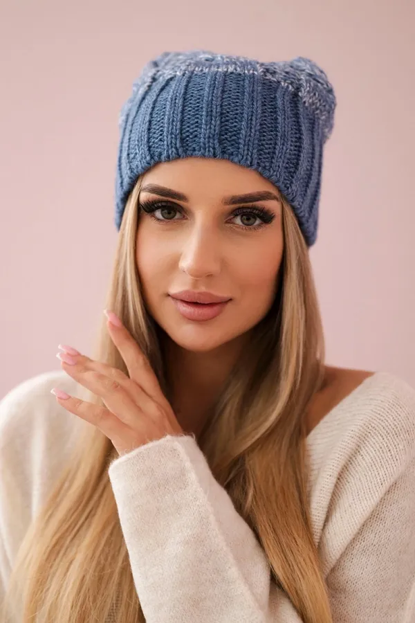 Kesi Kesi Cap with fleece Paryż K213 jeans