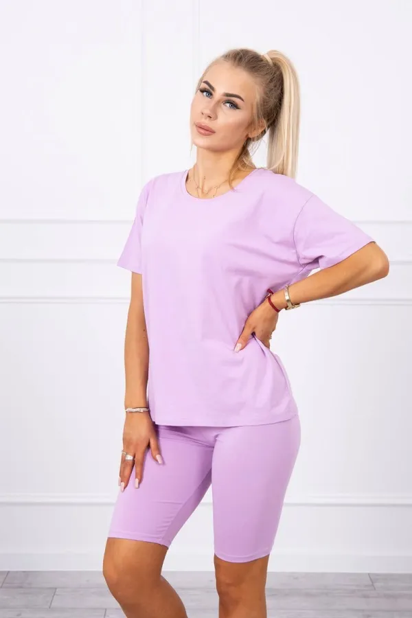 Kesi Kesi Set of top+leggings purple