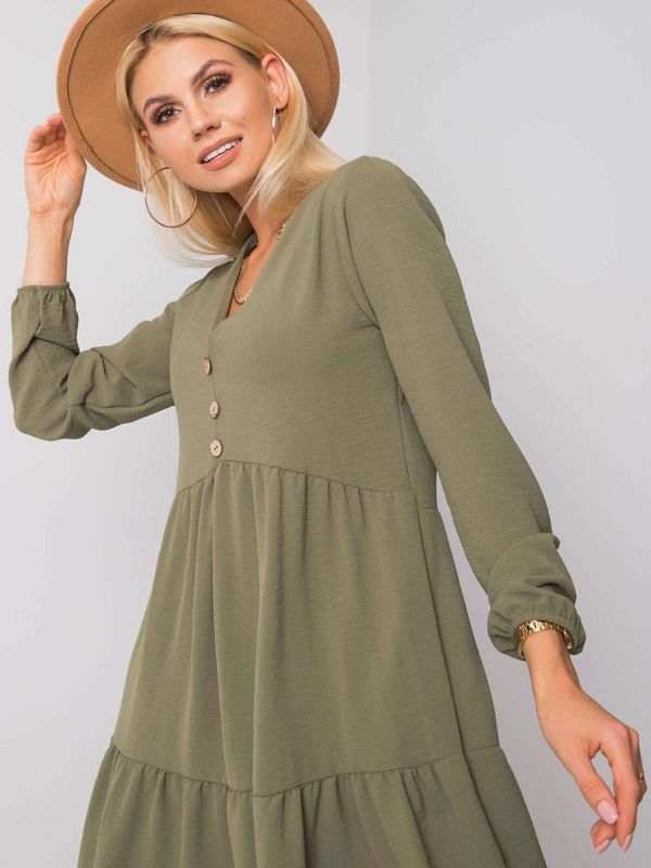 Fashionhunters Khaki dress SUBLEVEL