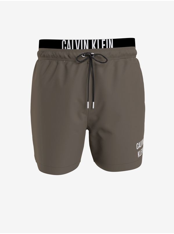 Calvin Klein Khaki Men's Calvin Klein Underwear Swimwear - Men's
