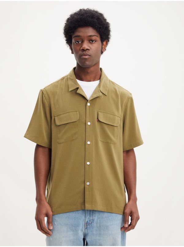 Levi's® Khaki Men's Short Sleeve Shirt Levi's® Pajama