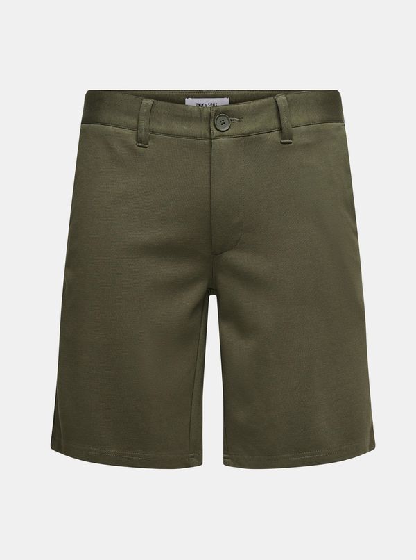 Only Khaki Shorts ONLY & SONS Mark - Mens