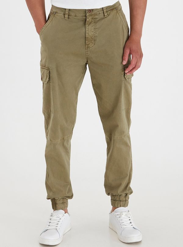 Blend Khaki trousers with Blend pockets - Men's