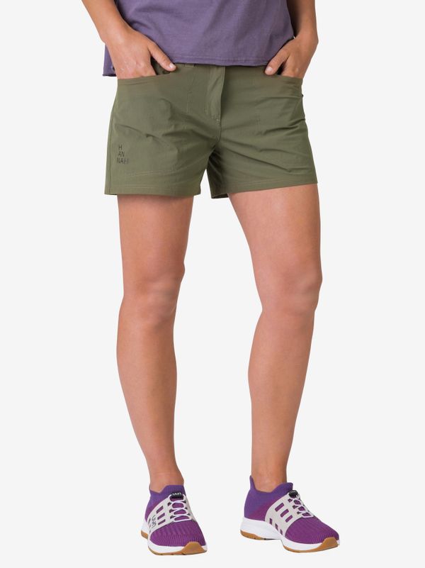 HANNAH Khaki Women's Shorts Hannah Nylah