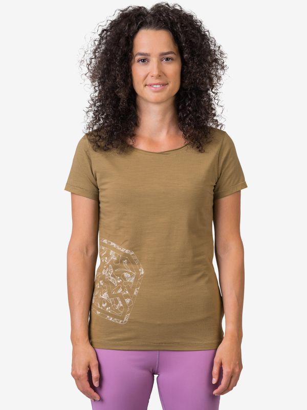 HANNAH Khaki women's t-shirt Hannah Zoey II
