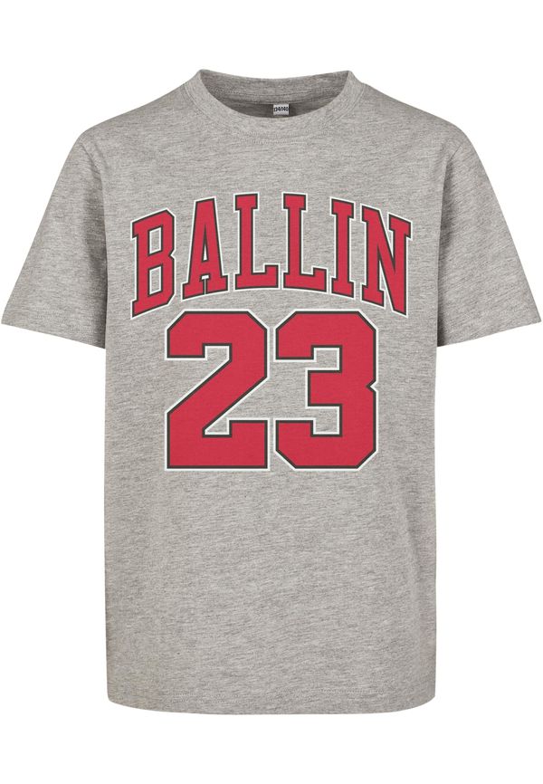 Mister Tee Kids Ballin 23 Tee heather gray