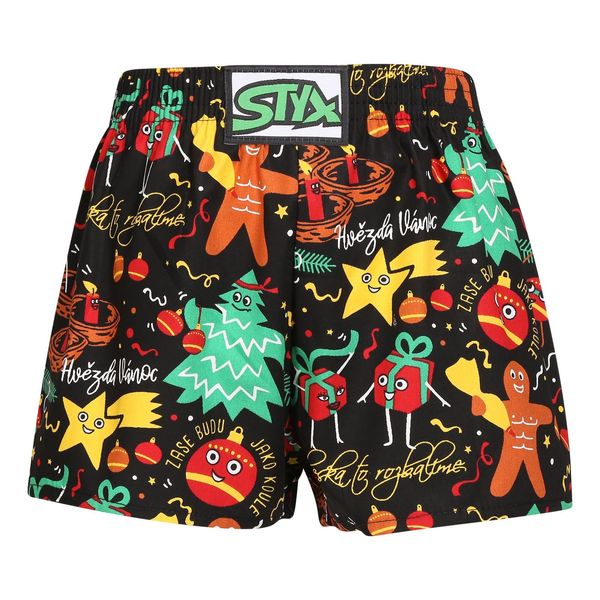 STYX Kids' Boxer Shorts Styx Art Classic Rubber Christmas Ornaments