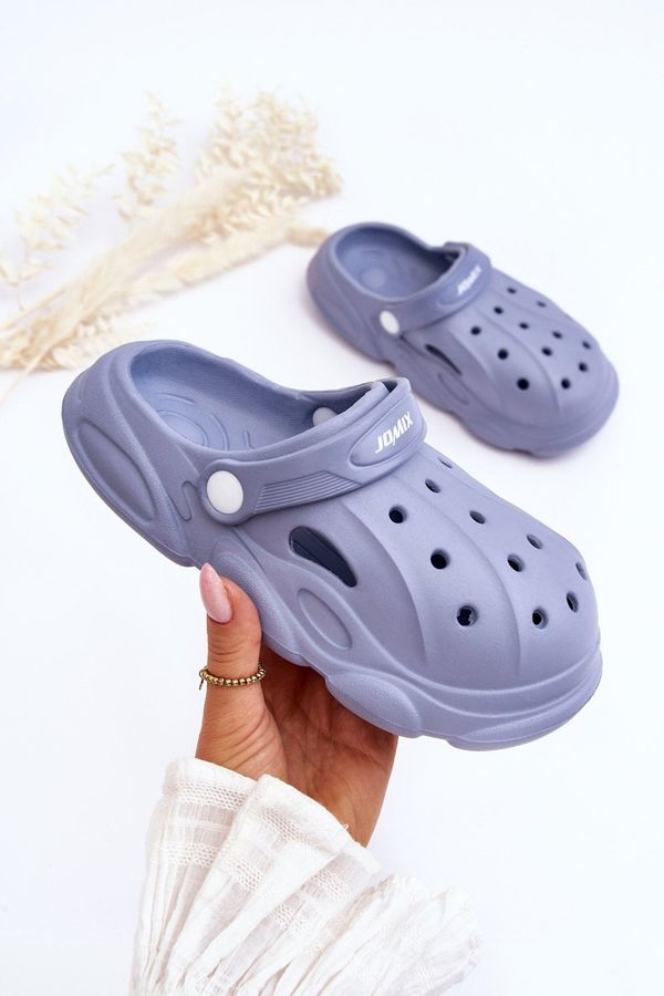 Kesi Kids foam slippers Crocs Blue Cloudy