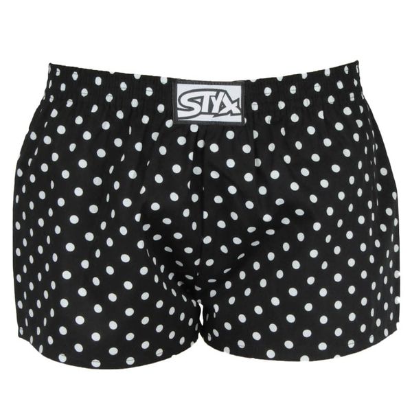 STYX Kids shorts Styx art, classic rubber polka dots