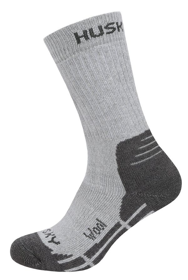 HUSKY Kids socks HUSKY All Wool light gray