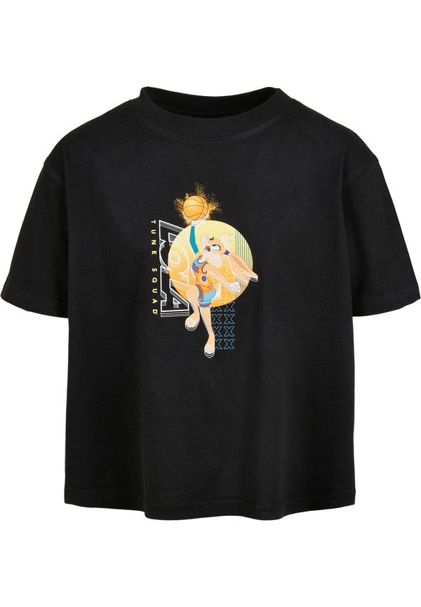 MT Kids Kids Space Jam Lola Playing Cropped Tee Black