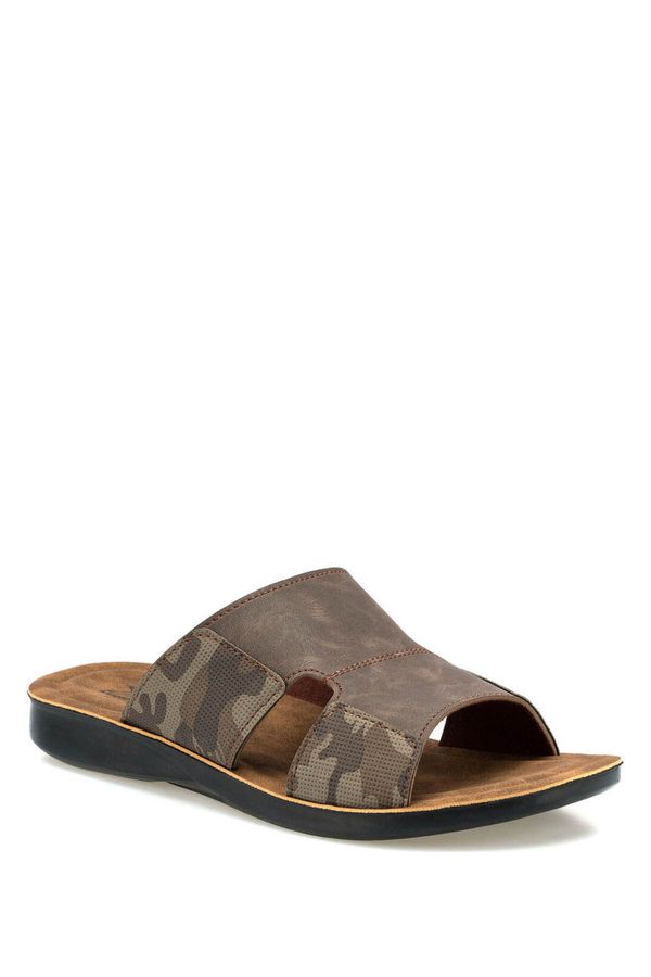 KINETIX KINETIX  Reston Brown Man Slipper