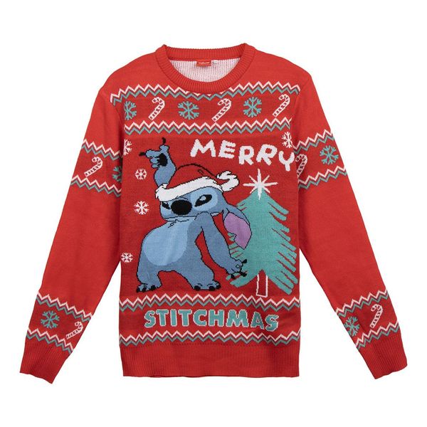 STITCH KNITTED JERSEY CHRISTMAS STITCH