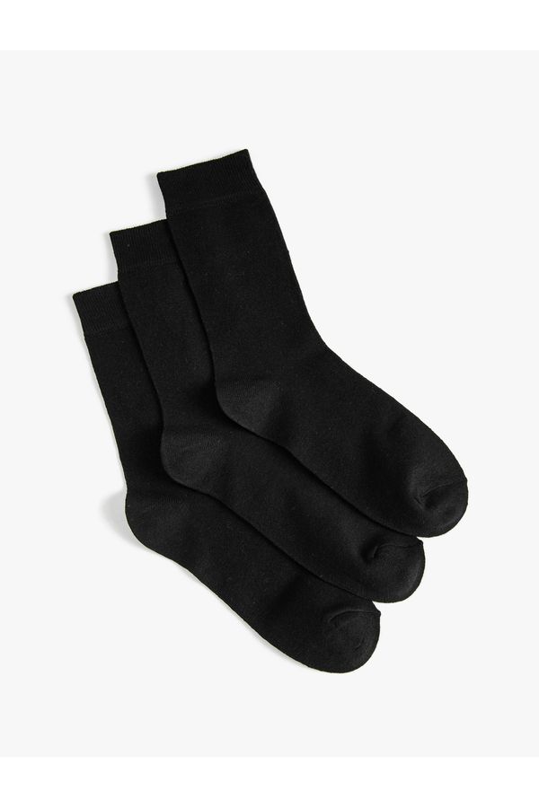 Koton Koton 3-Piece Basic Socks Set