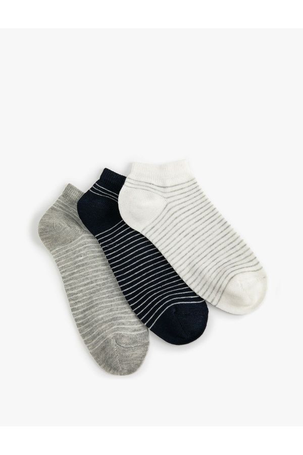 Koton Koton 3-Piece Booties Socks Set