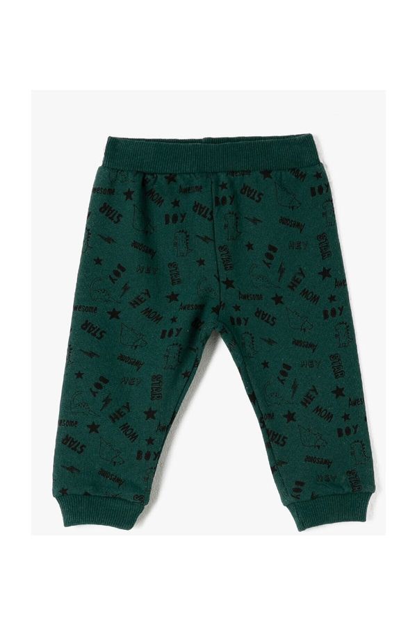 Koton Koton Baby Boy Green Sweatpants