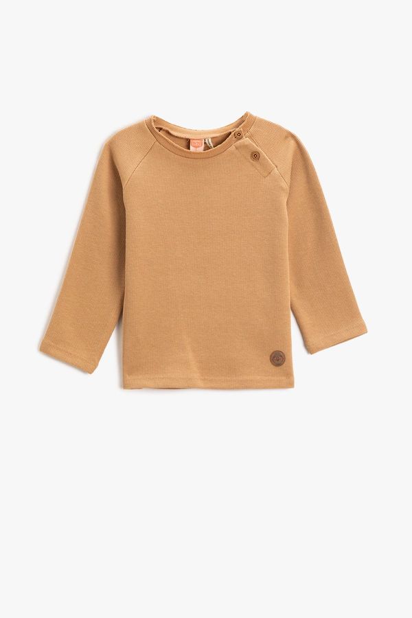 Koton Koton Baby Boy Light Brown Sweatshirt