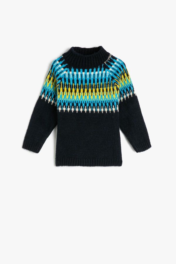 Koton Koton Baby Boy Multicolored Sweater