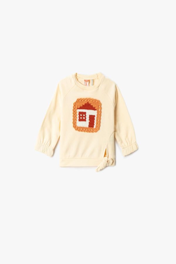 Koton Koton Baby Girl Beige Sweatshirt