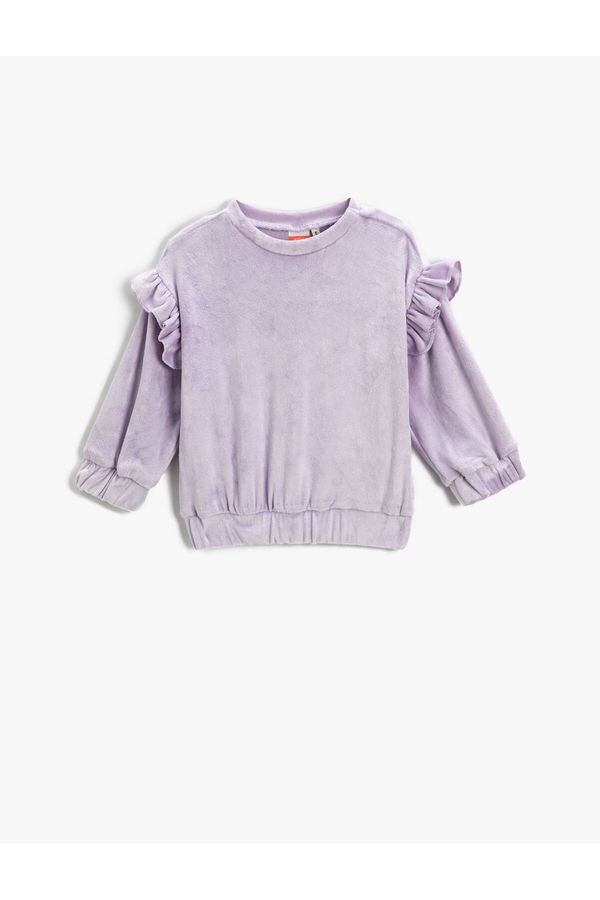 Koton Koton Baby Girl Lilac Sweatshirt
